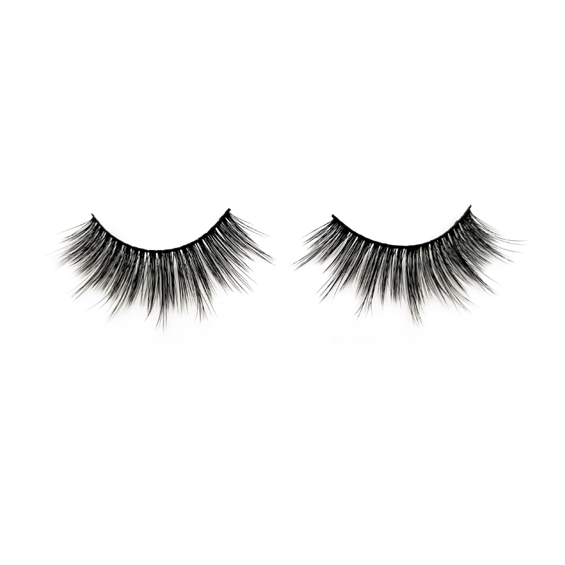 Reusable Synthetic Fiber Material eyelash 100% Handmade  JH24